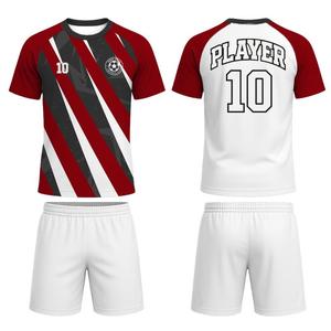 Camiseta <span class=keywords><strong>de</strong></span> Fútbol Personalizada con Logotipo <span class=keywords><strong>de</strong></span> Fábrica, Uniforme <span class=keywords><strong>de</strong></span> Fútbol Sala <span class=keywords><strong>de</strong></span> Primera Calidad, Secado Rápido, para Equipos Promocionales - Product Image 1