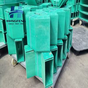 ถาดใส่สายไฟเบอร์กลาสทนทานต่อการกัดกร่อนถาดสายเคเบิลไฟเบอร์กลาสเสริมแรง - Product Image 3