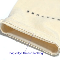 Sac de rangement en toile de lin et coton naturel épais personnalisé avec cordon de serrage, pour bijoux, cadeaux, protection contre la poussière, avec logo
