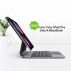 Neue drahtlose BT Smart Track pad Tastatur Magnetic Magic Tastatur für iPad Air 4/5. Generation / iPad Pro 11 Zoll 2. Generation