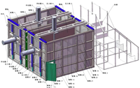 Sistema de Prueba de Modelo de Simulación de Defectos y Infiltraciones en Suelos de Túneles Impresos en 3D
