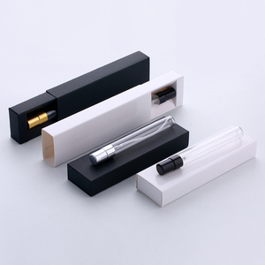 Sumeear 10ml Vòng thủy tinh Nước Hoa bơm chai bơm lại Atomizer lọ với hộp giấy biểu tượng tùy chỉnh hương thơm mẫu thử nghiệm - Product Image 6