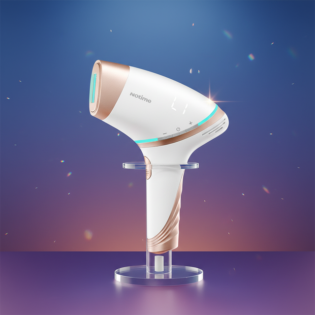 Portable Handheld IPL Hair Removal Device with Quartz Lamp and Ice Cooling for Home Use