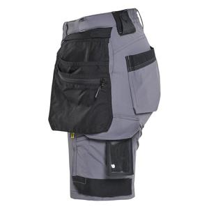 BLAKLADER - 712416459699C54 Pantalones cortos artesanos para mujer 4 vías stretch Mid Gray/Black-EAN 7330509922620 WORK PANTALONES CORTOS DE TRABAJO - Product Image 4