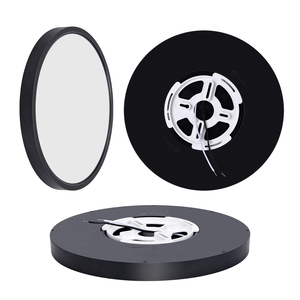 Black Round Surface Ceiling <strong>Light</strong> 12Inch 24W 5CCT Selectable 3000LM Slim <strong>LED</strong> Ceiling <strong>Light</strong> for <strong>Hallway</strong> Bedroom Kitchen - Product Image 3