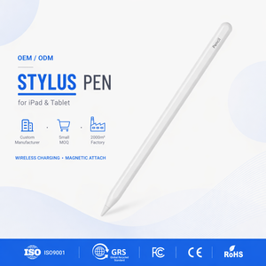 <span class=keywords><strong>ปากกา</strong></span>สไตลัสไร้สายสำหรับ Apple iPad Pencil <span class=keywords><strong>ปากกา</strong></span>หน้าจอสัมผัสแบบแอคทีฟ พร้อมโลโก้สั่งทำพิเศษ พร้อมสายชาร์จไร้สายแบบแม่เหล็ก - Product Image 1