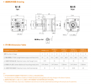 ตัวลดเกียร์สเต็ปเปอร์มอเตอร์23อัตราส่วน16 20 25 28 30 35 40 45 50 70 PLF60ลดดาวเคราะห์สำหรับ NEMA 23 - Product Image 5