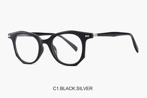 16049 Armação de Óculos de Acetato Colorido de Boa Qualidade Nova Tendência para Mulheres - Product Image 3