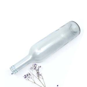 Venda por Atacado de Garrafas de Vinho Tinto e Brandy de 750ML, Transparentes e Foscas, com Tampa de Cortiça - Product Image 3