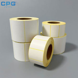 Industrial Grade 4x6 Inch BPA Free Thermal Sticker <b>Roll</b> High Sensitivity Courier Express Delivery Waybill Barcode Label - Product Image 1