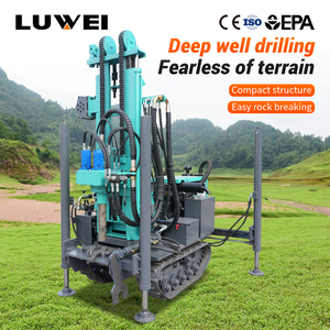 Буровая установка для малых водяных скважин (300 м) для твердых грунтов и породных пород: высокоэффективная, компактная и долговечная - Product Image 1