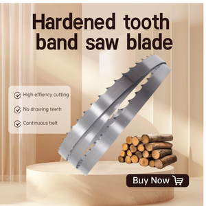 Pisau Gergaji Pita Temper Berkualitas Tinggi untuk Pemotongan Kayu Pabrik Gergaji Pita Pemotong Gulungan Gergaji Pita dengan Gigi yang Diperkeras - Product Image 2