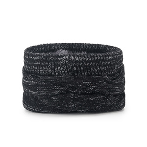 Winter Hat And Scarf Set For Men Women Knitted Acrylic Wool With Fleece Lining Warm Cycling Hat Neck Protector 56-58Cm - Product Image 4