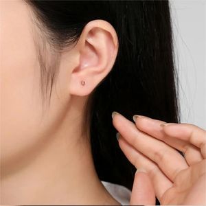 Xinfly Fine Jewelry - Aretes de Oro Sólido de 18 Quilates con Bola Redonda Minimalista para Mujer - Product Image 5