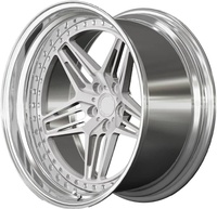 Jantes forgées 18 19 20 21 22 23 24 pouces, design maillé, 5*112 5*114.3 5*120, jantes en alliage d'aluminium directement de l'usine