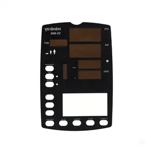Interruttore a membrana di diverse dimensioni tastiera personalizzato foglio di etichetta tampone stampa adesivo lucido per attrezzature industriali