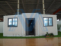 Maison Conteneur Pliable Structure en Acier Maisonnette Modulaire 20ft 30ft 40ft Villa de Luxe