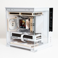 Nouvel ordinateur de bureau de jeu haute performance prenant en charge jusqu'à l'Intel Core I5 245KF RTX50 Series, boîtier en aluminium ATX