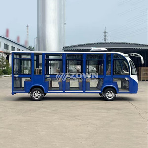 Navette électrique écologique à faible vitesse avec accessoires complets pour les sites touristiques et les parcs d'attractions - Product Image 3