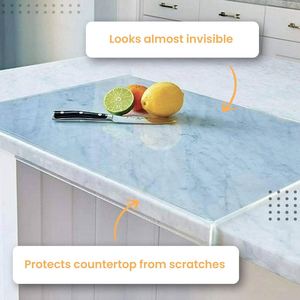 Convenient Modern Transparent Acrylic Multifunctional Cutting Board with Customizable Color Size Logo for <b>Kitchen</b> Use - Product Image 5