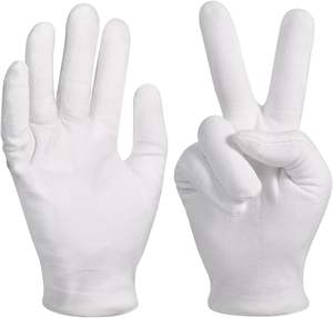 Endüstriyel iş güvenliği endüstriyel el ve kol koruma eldivenleri için toptan tam parmak pamuk eldivenler - Product Image 1