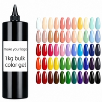 HEMA TPO Free Custom Logo OEM Private Label French Liquid Nails Art Gel Varnish Soak Nail Lacquer UV/LED Gel Polish Wholesale