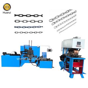 Otomatik donanım çelik zincir yapma bükme makinesi Metal demir paslanmaz aksesuarları zincir dokuma kaynak üretim hattı - Product Image 6