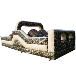 Camo militar inflable carrera de obstáculos ejército Boot Camp camuflaje desafío para la venta - Product Image 5