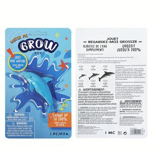 Nouveauté transfrontalière très demandée : Jouets de simulation d'animaux marins à expansion, qui grandissent dans l'eau – Nouveaux jouets exotiques - Product Image 3