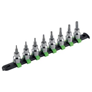 Fasano Torx Bit <b>Set</b> 8 <b>Pc</b> T10 T15 T20 T25 T30 T40 T45 T50 For Auto Repair - Product Image 1