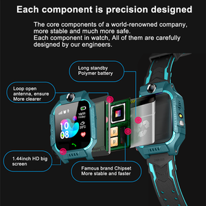 Bé Trai Cô Gái Trẻ Em Lbs Theo Dõi GPS Tracker Wifi Video Vị Trí Trẻ Em Thông Minh Đồng Hồ Q12 Q19 Smartwatch 2G Trẻ Chống Mất SOS - Product Image 4