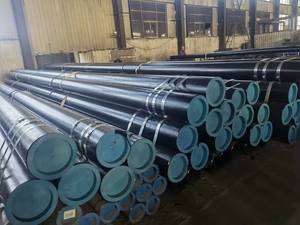 ASTM A106 Grade B Seamless Steel Pipe SCH40 SCH80 API 5L Seamless Steel Pipe X42 <strong>X52</strong> for Oil and Gas Pipeline Black Coating - Product Image 6