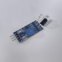 Modul Sensor Jarak IR LM393 Modul Sensor Penghindar Rintangan Cerdas Modul Dioda Inframerah Sensor Reflektif Fotolistrik DIY
