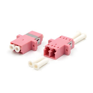 LC/UPC APC <span class=keywords><strong>SM</strong></span> mm Singlemode <span class=keywords><strong>Duplex</strong></span> sợi <span class=keywords><strong>Adapter</strong></span> chèn thấp mất FTTH sợi Coupler cho POE 4G 3G mạng - Product Image 5