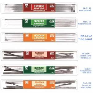 Matériaux de Restauration Dentaire : Bandes Métalliques Diamantées Perforées (Grues/Moyennes/Fines) – Lot de 5 – Modèle TOR VM/ TOP BM 856997 Classe I - Product Image 1