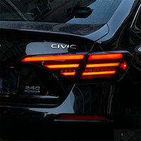 Nouveaux feux arrière de voiture à LED rouges pour la 11e génération 2022-2023, feux de jour