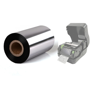 กระดาษเคลือบแว็กซ์สำหรับพิมพ์บาร์โค้ด ความละเอียดสูง ทนต่อการขัดถู สีดำ ขนาด 110 มม. ยาว 300 ม. - Product Image 2