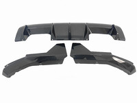 Diffuseur de pare-chocs arrière en fibre de carbone style MP pour BMW M3 G80 M4 G82 2021+ Pièces de tuning aérodynamique extérieures pour voitures