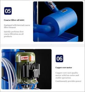 Système de filtration portable pour <span class=keywords><strong>huile</strong></span> diesel et transformateur, nouvelle machine de traitement et de recyclage d'<span class=keywords><strong>huile</strong></span> <span class=keywords><strong>moteur</strong></span>, débit de 20 L/min, 220/380V - Product Image 4