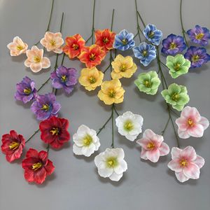 Fleurs artificielles en tulipes Pingping, fleurs en soie imprimées en 3D, décoration de mariage et de maison - Product Image 1