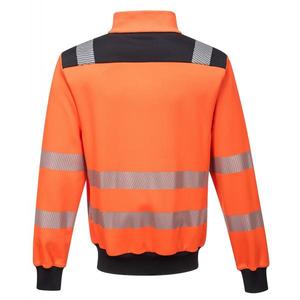 PORTWEST - PW370OBR4XL PW3 Sweat orange/noir haute visibilité-EAN 5036108306572 HI-VIS WORKWEAR - Product Image 2