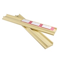 Kit de jeu de Mahjong américain avec pousseurs magnétiques, tuiles jaunes crème, organisées et polies, du fabricant