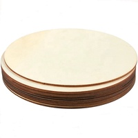Disques en bois ronds découpés au laser, non finis, personnalisés, écologiques, ornements artisanaux en bois poli