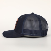 Chapeau de camionneur de haute qualité Patch de broderie personnalisé 6 panneaux en cours d'exécution Sport casquette de Baseball perforé Gorras chapeau en gros pour le voyage