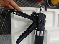 Pistola de inyección de pegamento de 600ml, sellador de silicona, pistola de calafateo, herramientas de construcción, cilindro de herramientas manuales