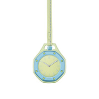 Reloj de Bolsillo de Cuarzo Octogonal Colorido de Moda al por Mayor, Reloj de Bolsillo Vintage con Logotipo Personalizado