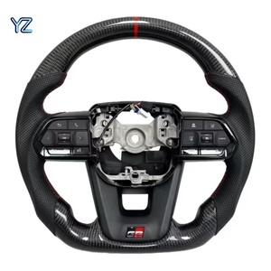 YZ <span class=keywords><strong>พวงมาลัย</strong></span>หุ้มหนังแบบปรับแต่งได้เหมาะสำหรับ Toyota Land Cruiser GR Prado LC250 Cruiser LC200 Hilux <span class=keywords><strong>Fortuner</strong></span> - Product Image 2