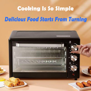 Four à sandwichs, pains et pizzas 1500W 22L/25L, appareil électroménager populaire pour la cuisson de pains, sandwichs et pizzas - Product Image 4