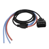 Cable divisor Wuth macho de 16 Pines, arnés de cables OBD OBD2, divisor OBDII Y para Escáner de diagnóstico OBD2, lector de código de error