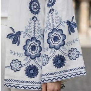 ชุดสัลวาร์ คามีซ ผ้าไหมคอตตอนถักเนื้อจอร์เจตต์ คอลเลคชั่นล่าสุด ขายส่ง สำหรับงานปาร์ตี้ ไม่ยับ ใส่สบาย ทรงหลวม เหมาะกับทุกฤดูกาล - Product Image 5